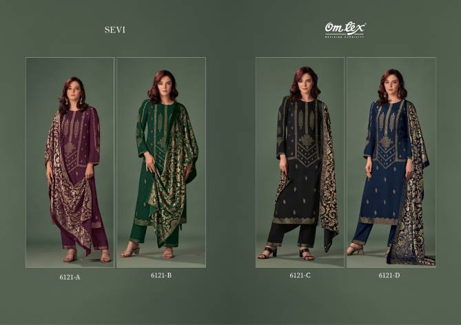 Sevi By Omtex Pashmina Jacquard Salwar Kameez Wholesalers In Delhi
